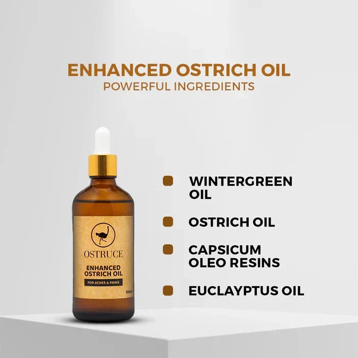 ENHANCED OSTRICH OIL BEST OILS FOR PAIN RELIEF (30 ML)